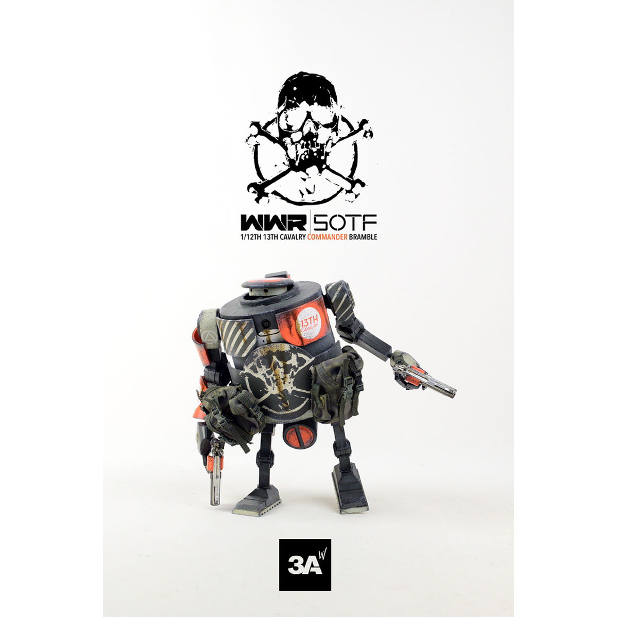 WWR - SOTF - 1/12th 13th Cavalry Commander Bamble