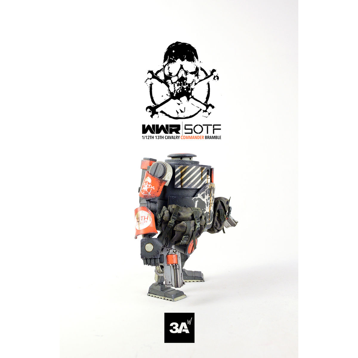 WWR - SOTF - 1/12th 13th Cavalry Commander Bamble