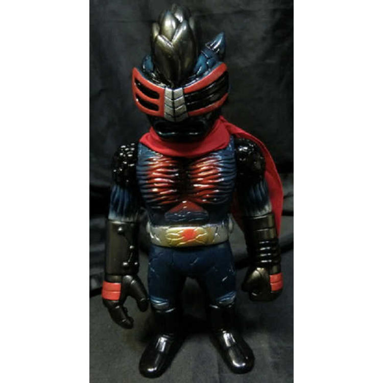 Real head next man ( black molding / blue / red muffler ) by Real X Head (Mori Katsura)