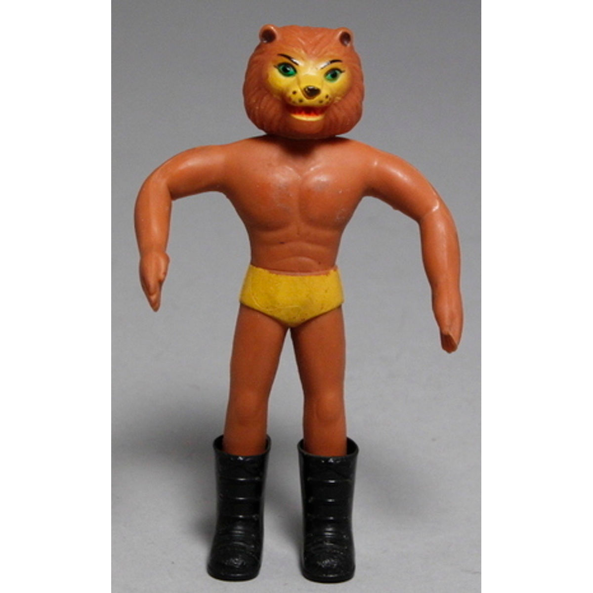 Nakajima Seisakusho Tiger Mask VS bad guy wrestler pose doll [ Lion Man ]