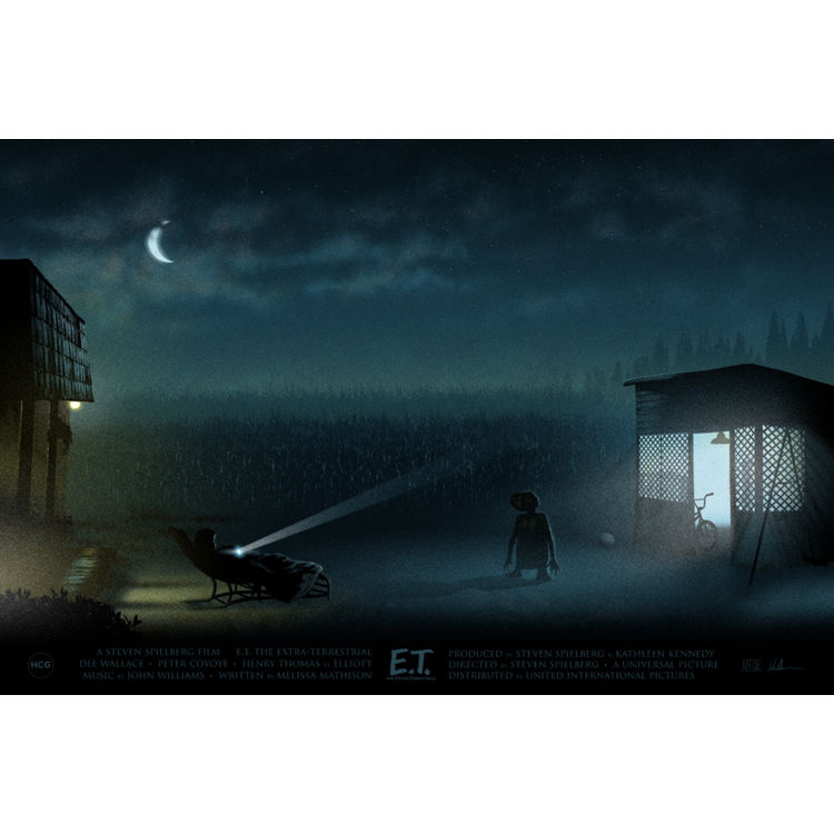 "A Spaceman Came Traveling" (E.T.) by Kevin M Wilson (Ape Meets Girl)