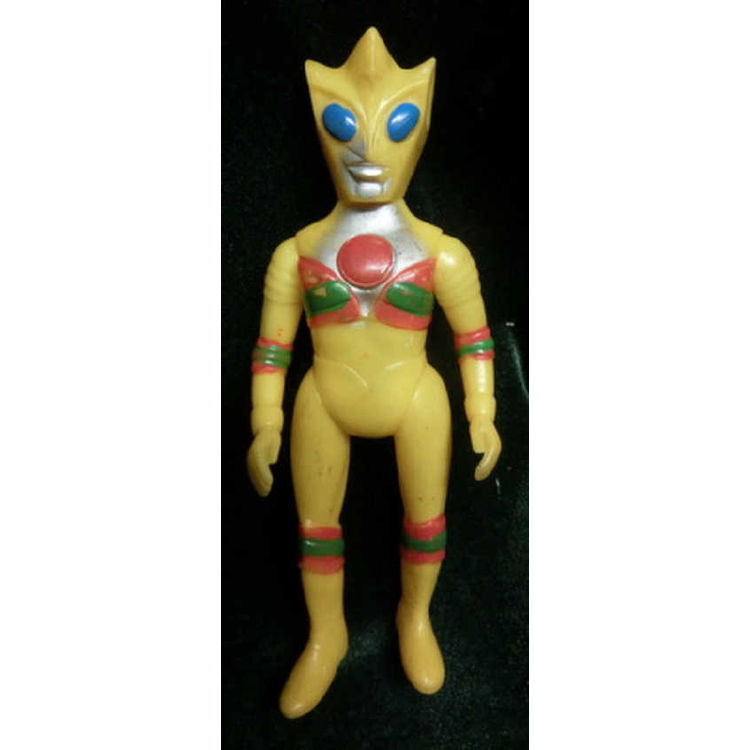 Bullmark triple Fighter middle size Soft Vinyl Triple Fighter - yellow by Bullmark