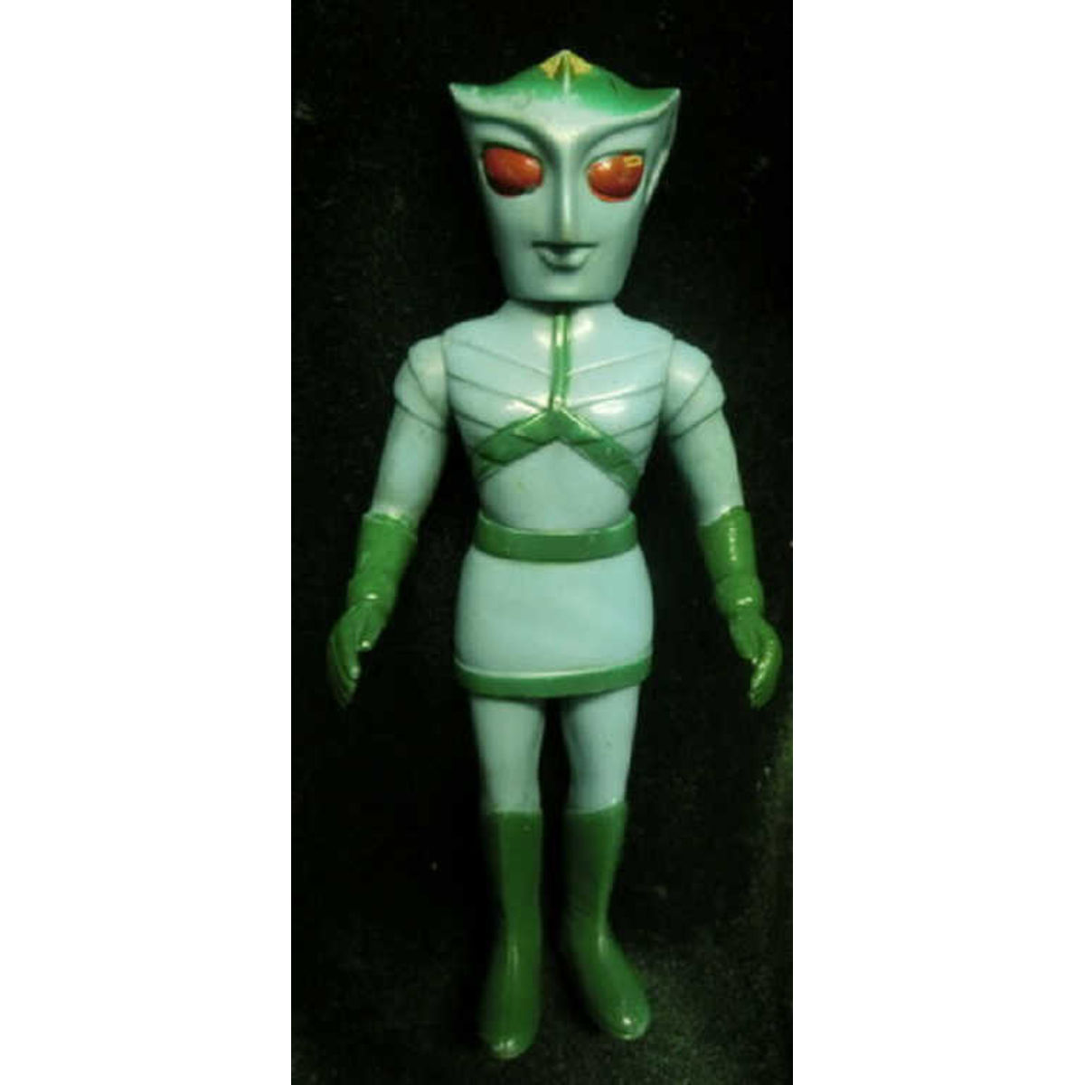 Bullmark triple Fighter middle size Soft Vinyl Triple Fighter - green