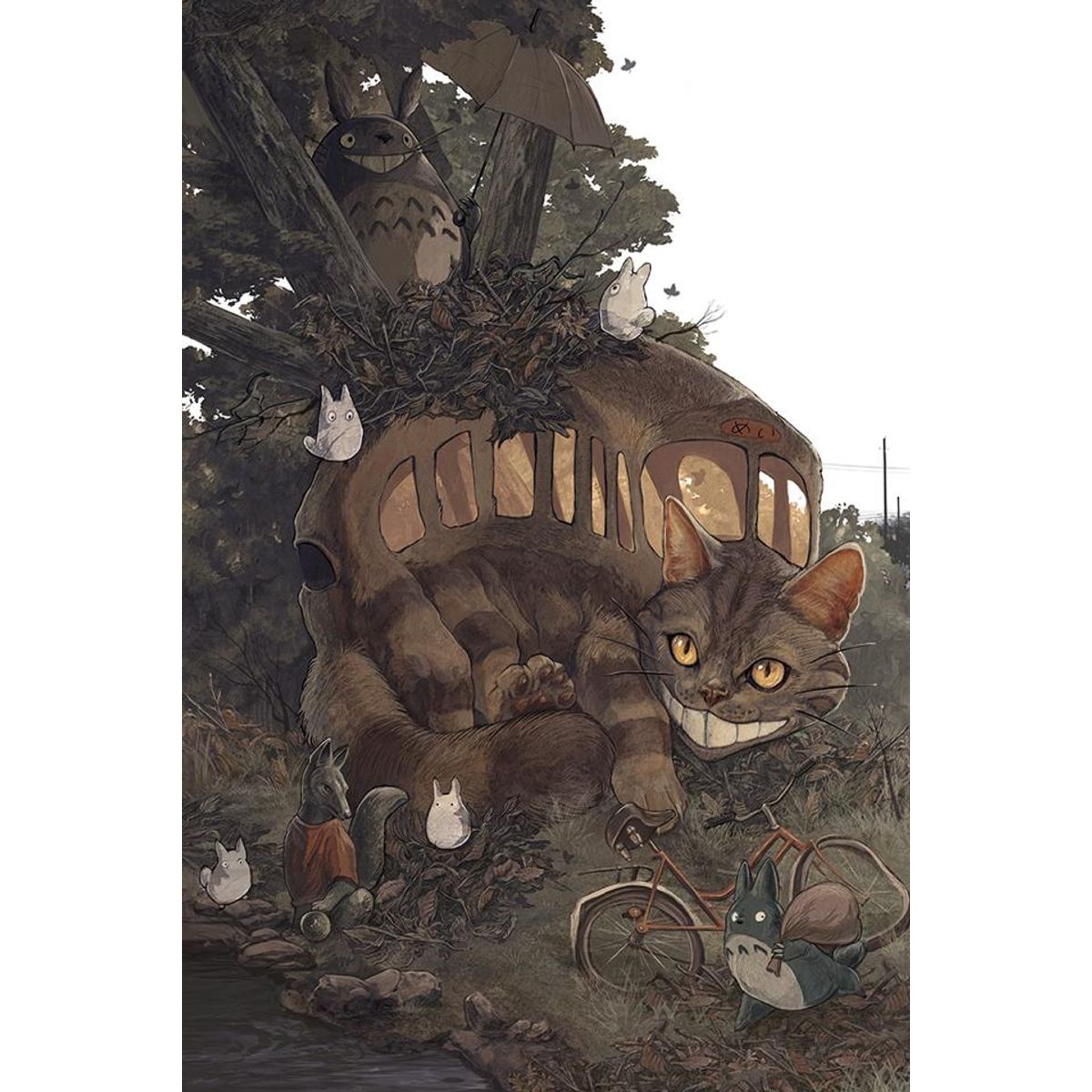 Near the Camphor Tree