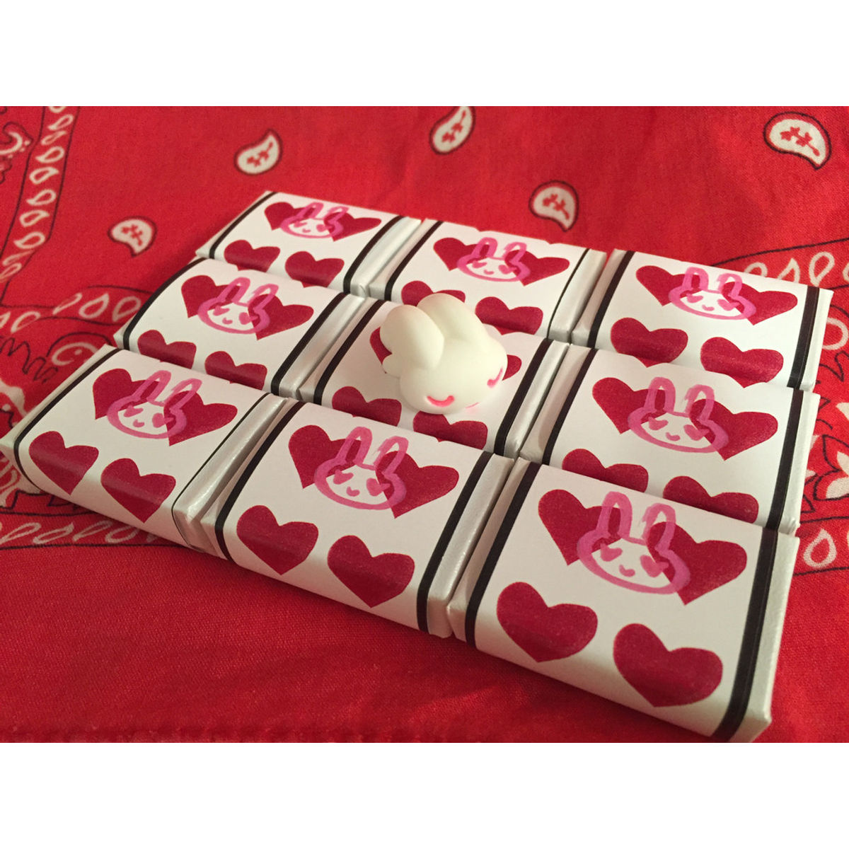 Sleeptime Bunnies Valentine Marsh mellow