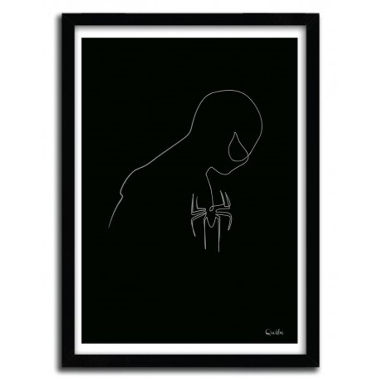 ONE LINE SPIDERMAN by QUIBE