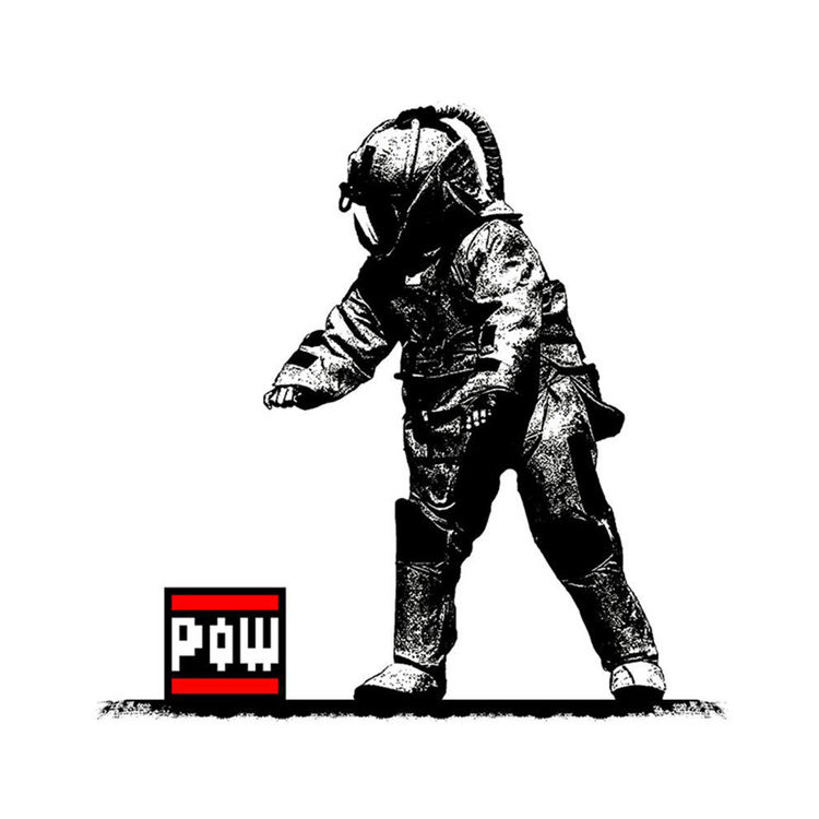 POW Squad - B/W by BOT Stencil
