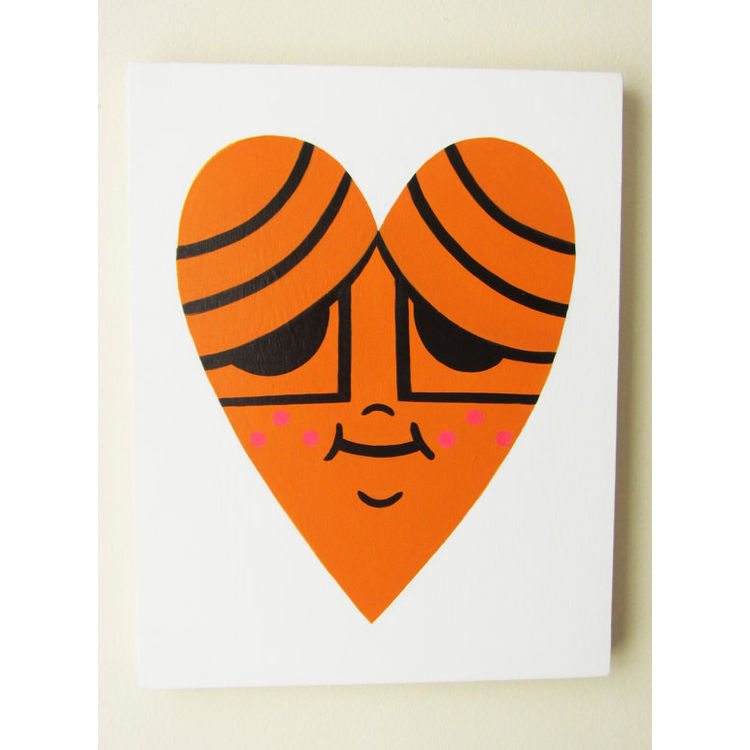 Heart Light Orange by Chris Uphues