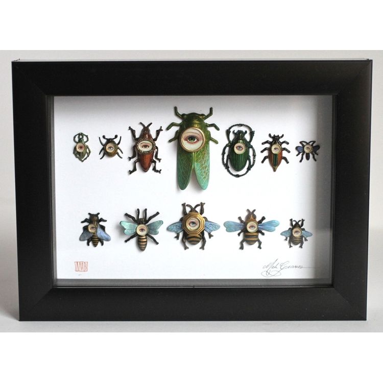 Cabinet of Curiosities Specimen No. 201 by Mab Graves