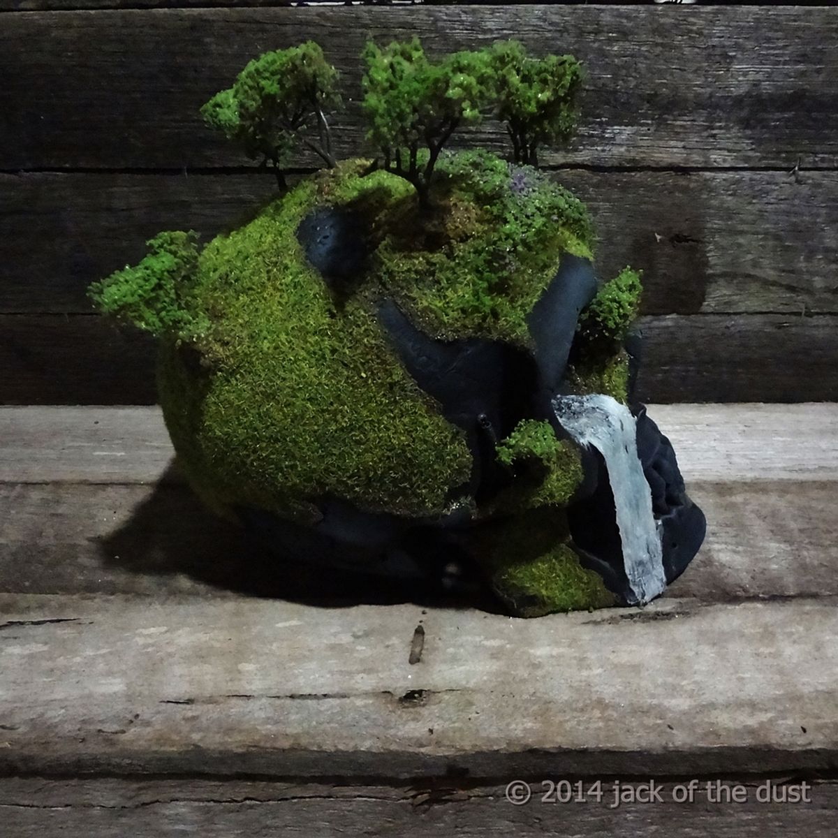 SPRING ON THE HILL TOPS SKULL