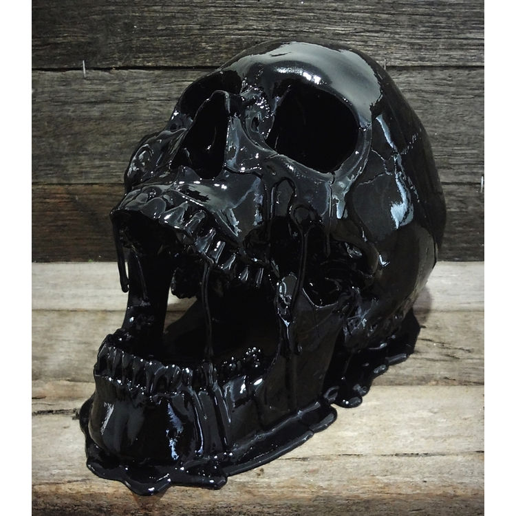 DARKNESS MELTS SKULL by Jack of the dust