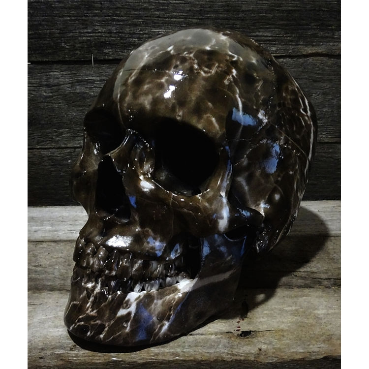DARK MARBLE SKULL by Jack of the dust