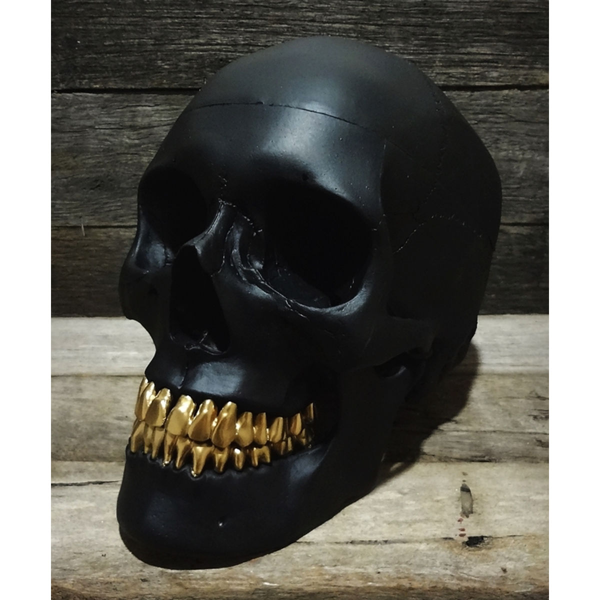GOLDEN GRILLZ SKULL