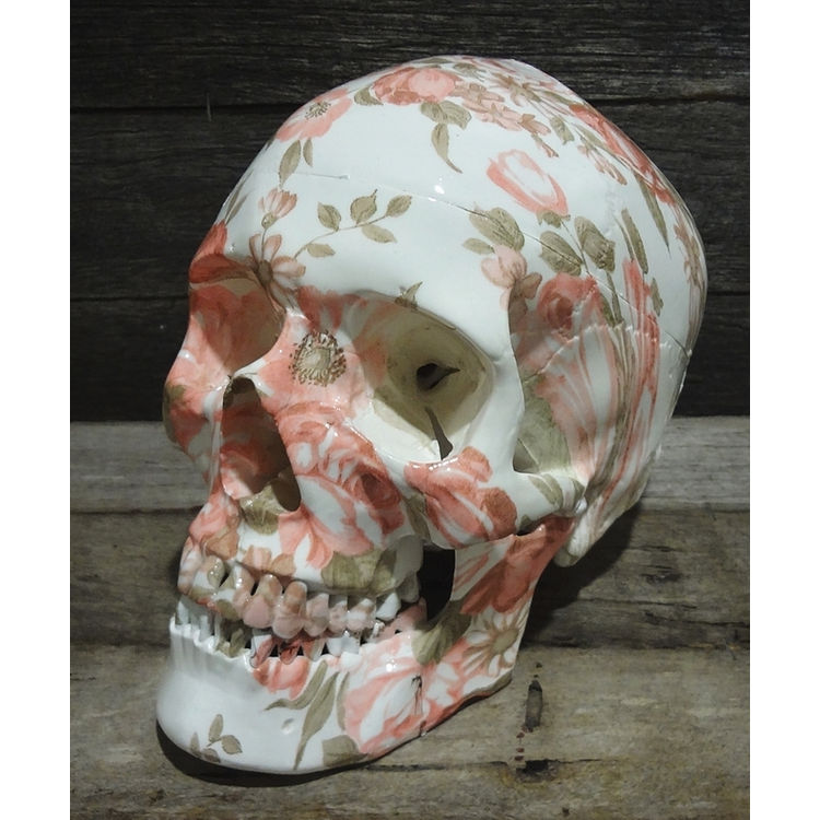 VICTORIAN FLORAL SKULL by Jack of the dust
