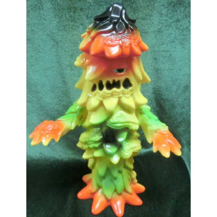 Gagameru Toki sock Konifa scan (2015 Lucky bags / yellow molding / Orange / Green) by Gargamel (Kiyoka Ikeda)