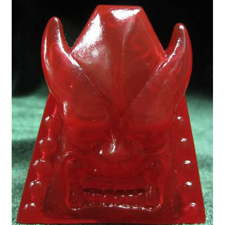 Real head demon Gawara [Clear Red molding] by Real X Head (Mori Katsura)
