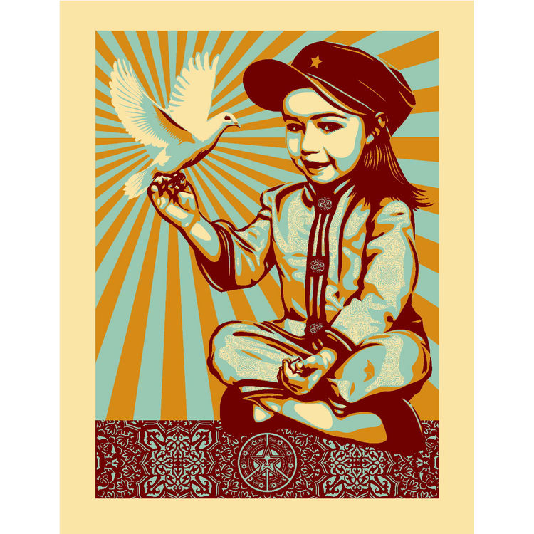 Vivi La Revolucion by Obey Giant (Shepard Fairey)