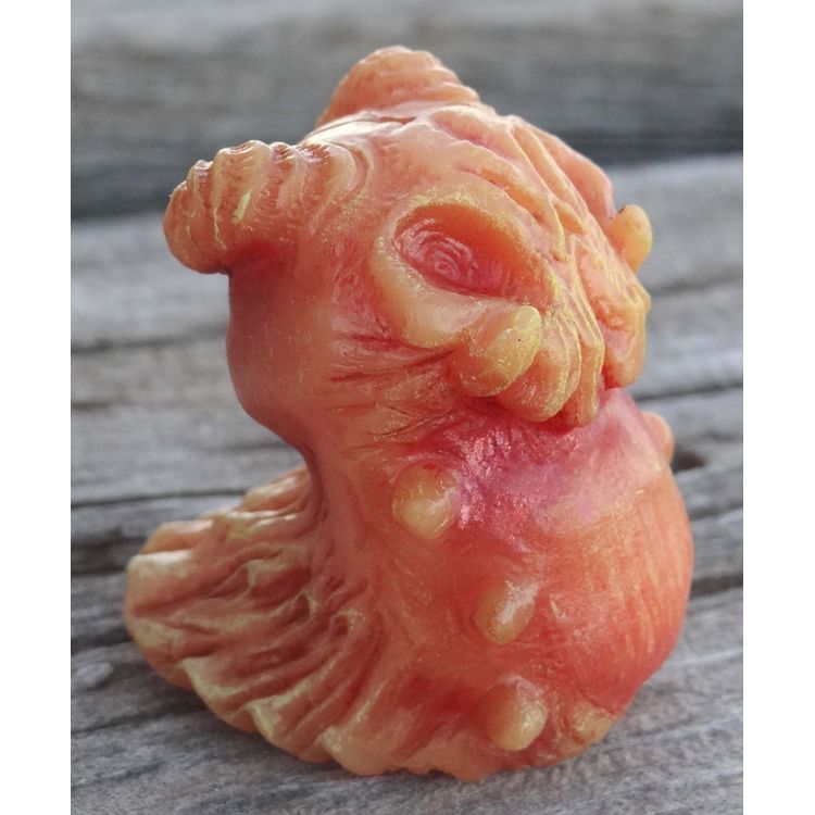 Orange Cream Grubkin by Cassandra Jerman
