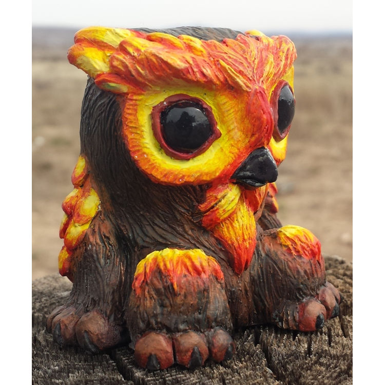 "Phoenix Down" OWLBEAR Babby by f+ (Josh Pearce)