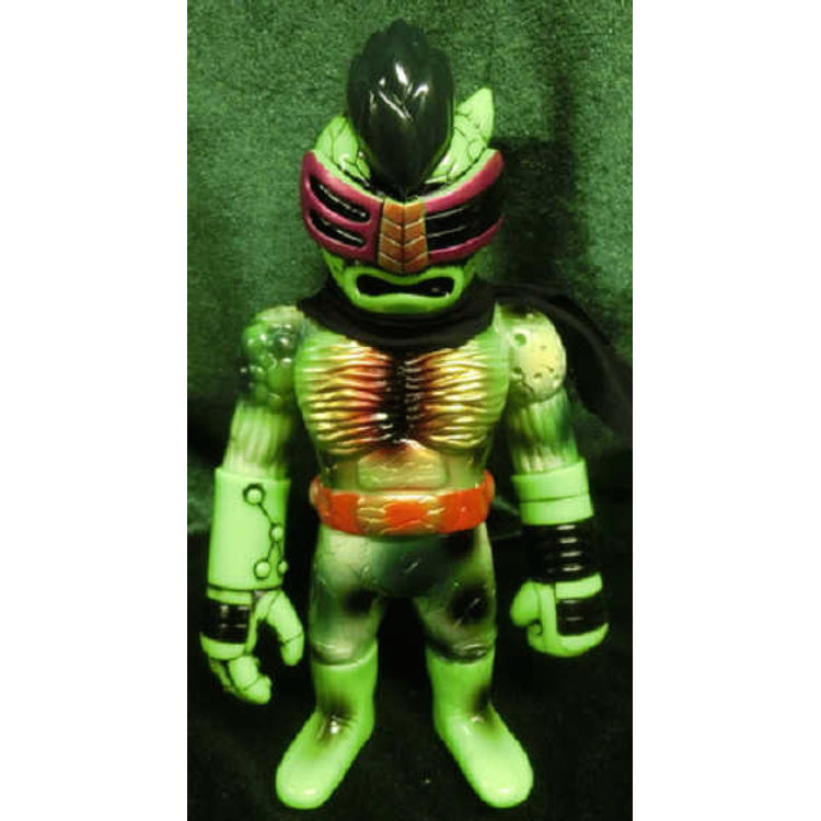 REALHEAD Real head next man (yellow-green molding / black muffler) by Real X Head (Mori Katsura)
