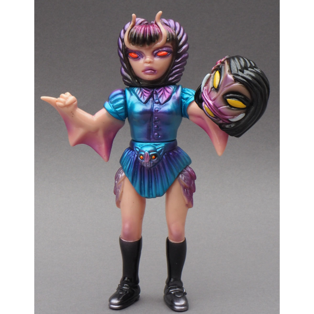 Mockpilot in flesh vinyl with Metallic sprays