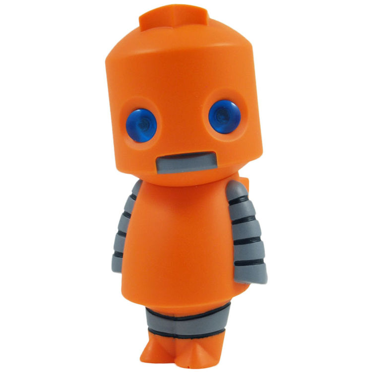 Job Bots - Theo (Orange) by RoboticIndustries (Jim Freckingham)