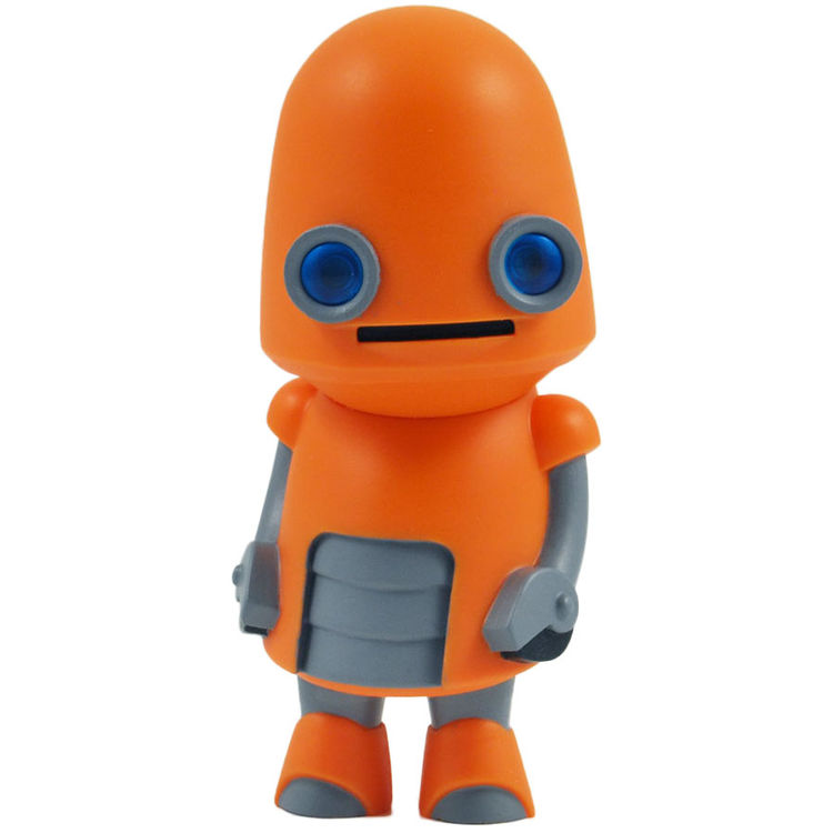 Job Bots - Luke (Orange) by RoboticIndustries (Jim Freckingham)