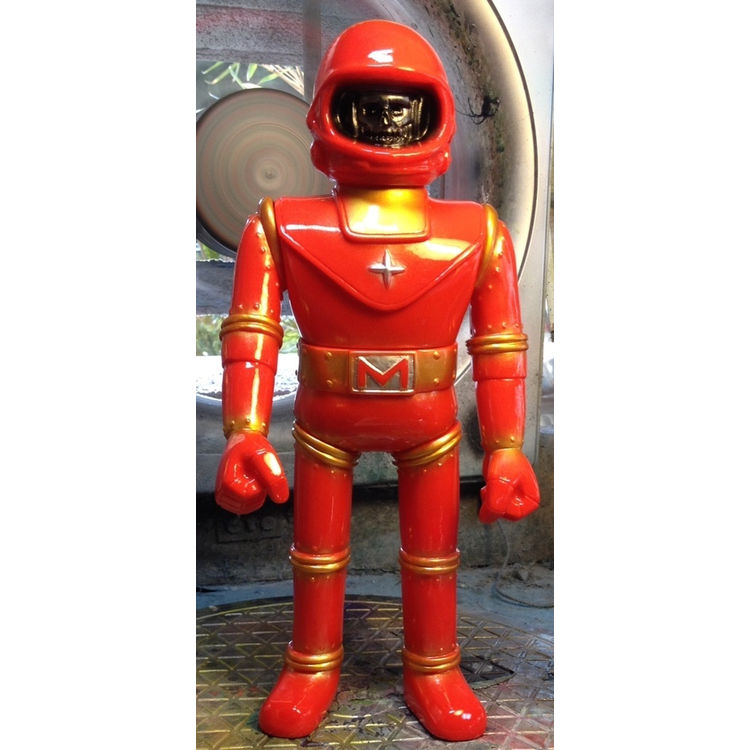 SUPER SPACE GUY RED PAINTED by Shirahama (Dennis Hamann)