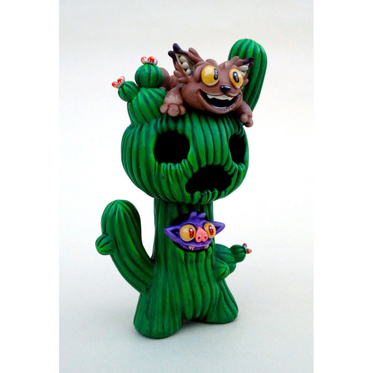 Cactus Critters! (Lynx & Bat)