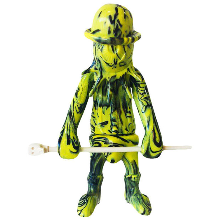 NADSAT BOY Yellow/Black Marble by Kenth Toy Works