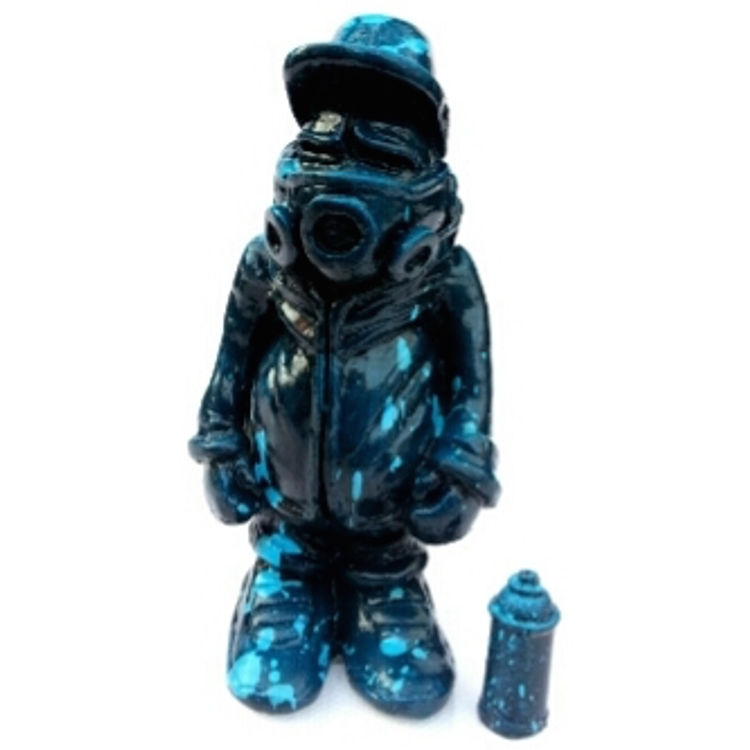 THE MASKEDMAN - blue/blue by Hoakser