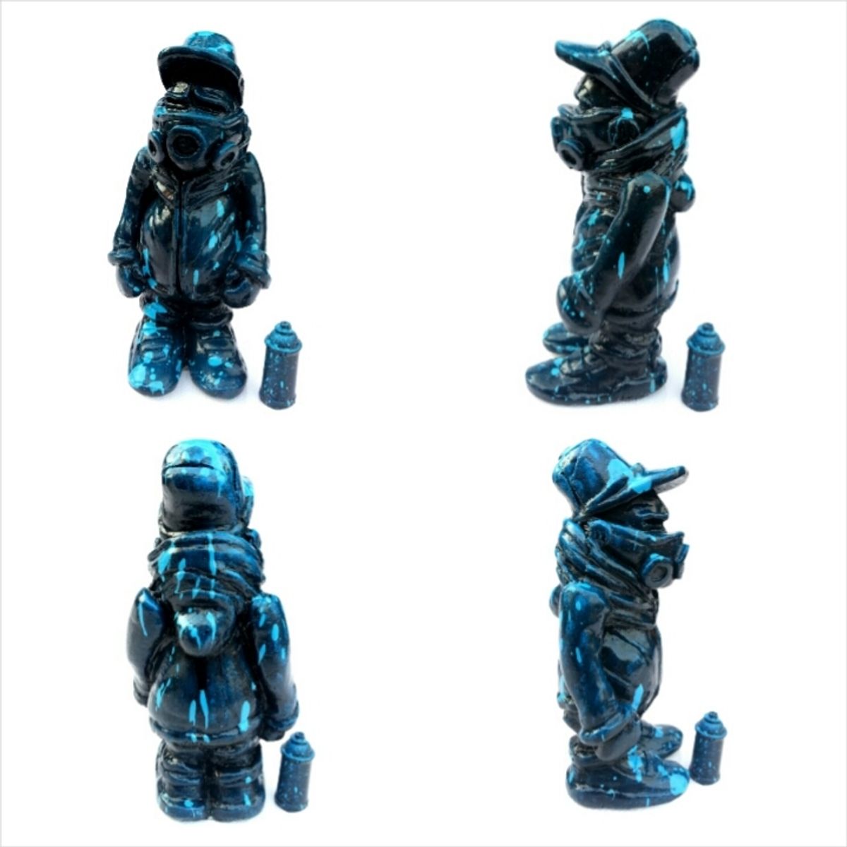 THE MASKEDMAN - blue/blue