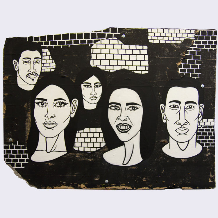 Painted Panel by Albert Reyes