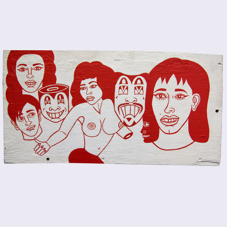 Painted Panel by Albert Reyes