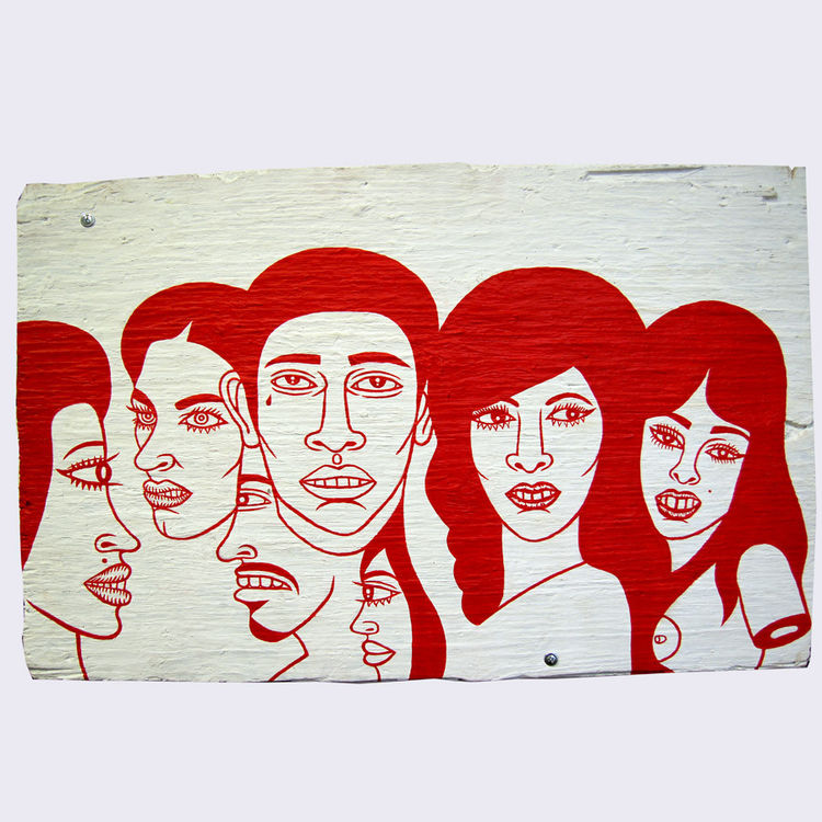 Painted Panel by Albert Reyes