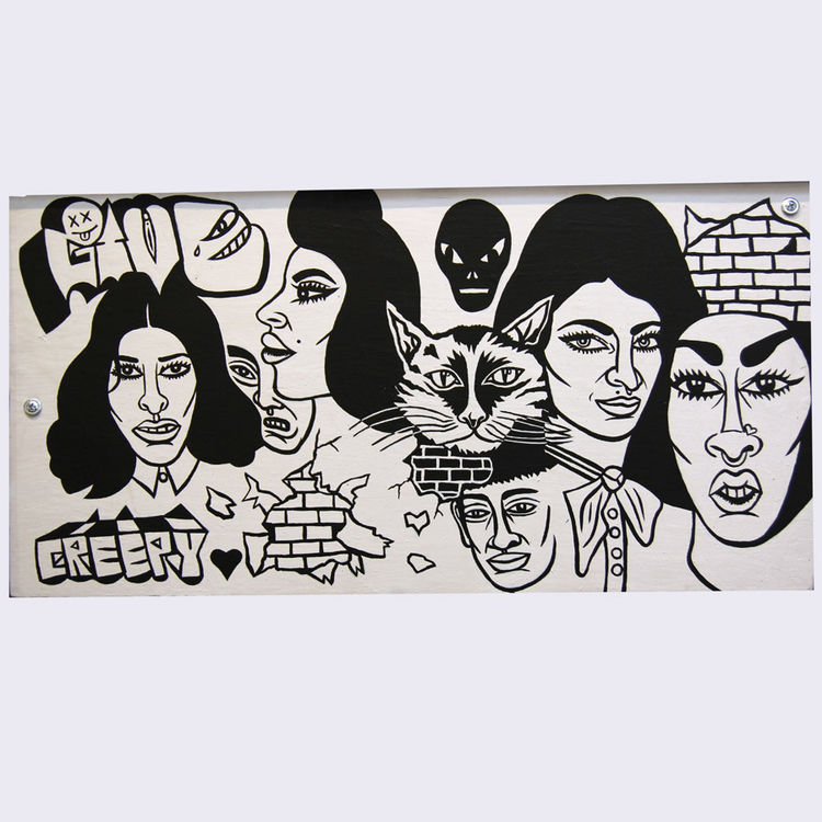 Painted Panel by Albert Reyes