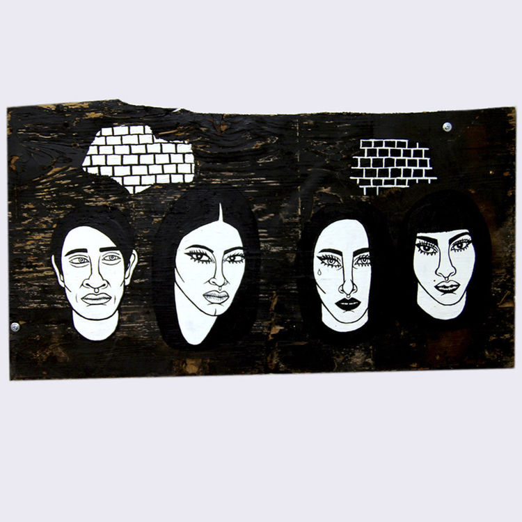 Painted Panel by Albert Reyes