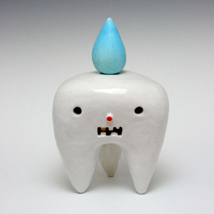 Tooth with Water Drop by Taehoon Kim
