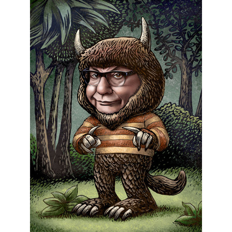 Lewis Black - Where The Angry Things Are by Chet Phillips