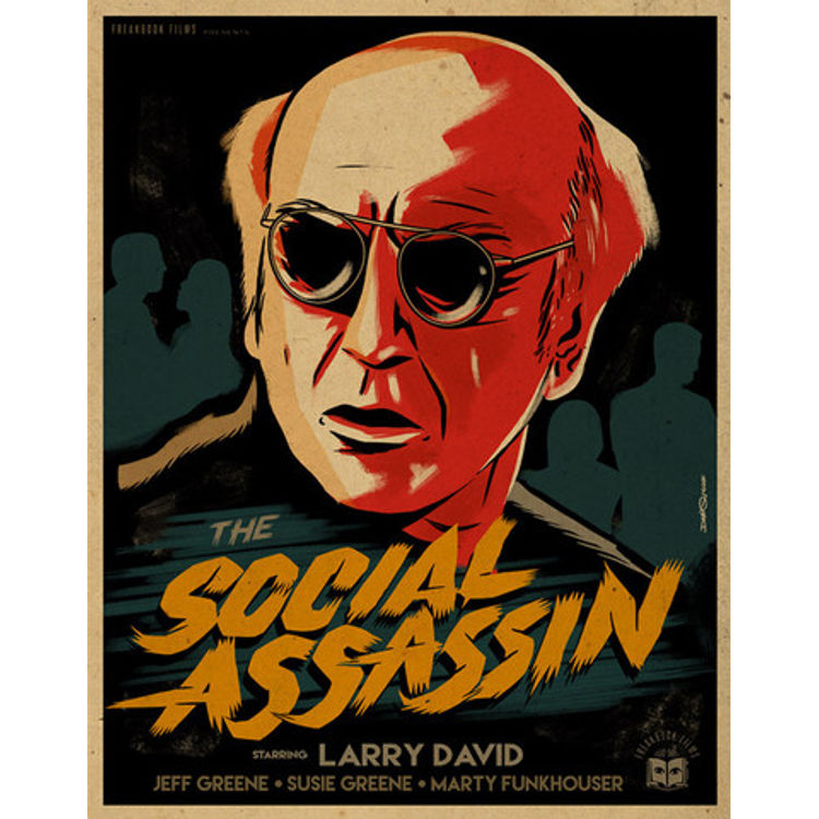 "Social Assassin" Print by Dave Quiggle