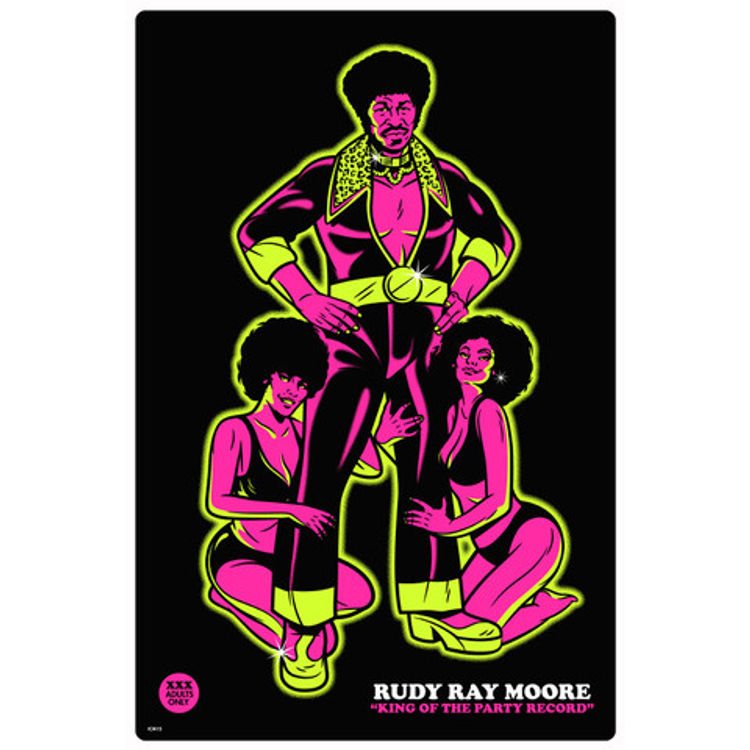 "King of the Party Record" Print by Ivan Minsloff