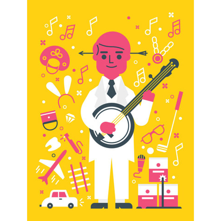 "Stevie" Print by KOMBOH