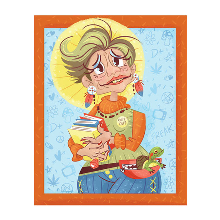 "Saint Blank" Print by Miranda Dressler