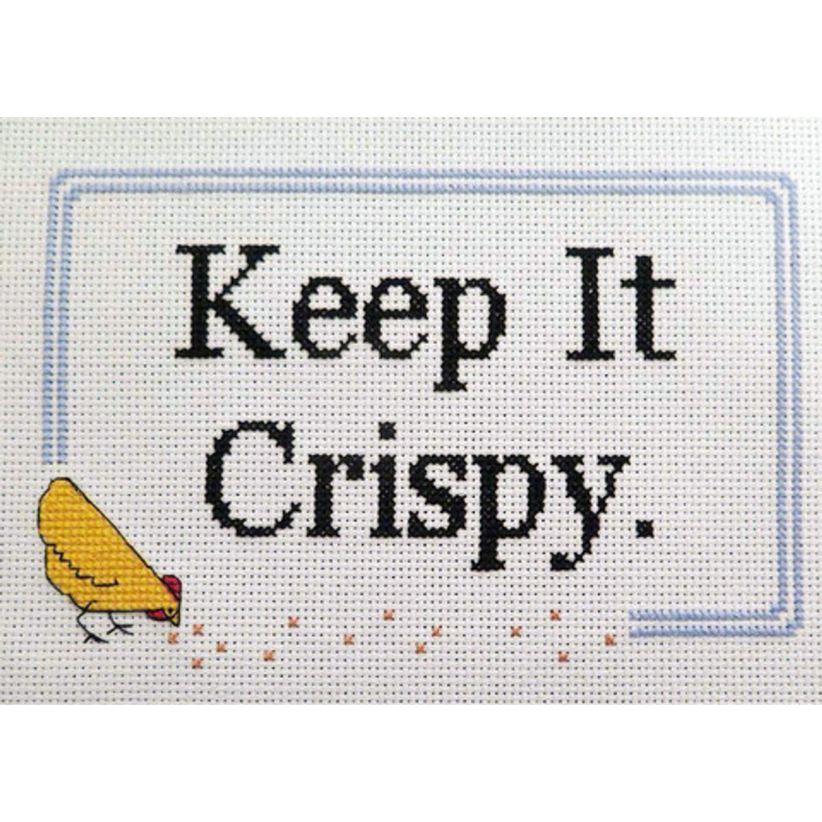 It doesn't mean anything. It's just how we end things here.