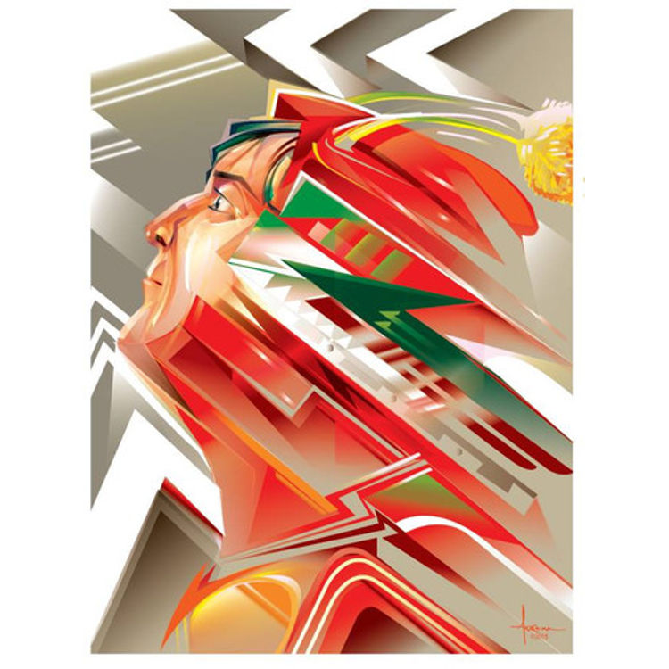 "CHAPULIN COLORADO" Print by Mexifunk