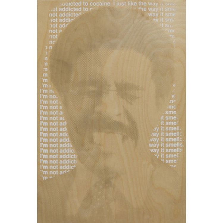 Richard Pryor- Im not addicted to cocaine (white) by Ryan McCann