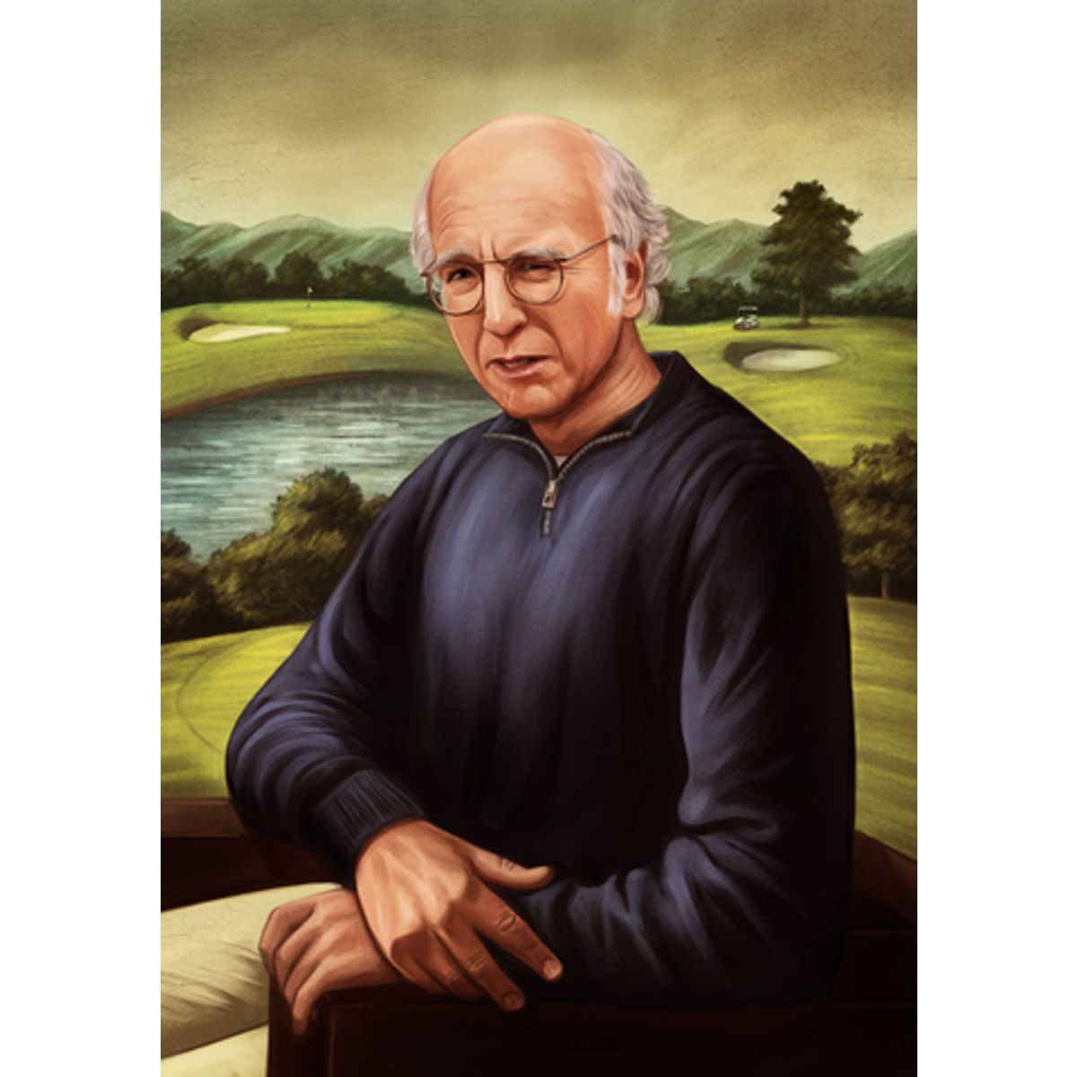 "The Moaner Larry" Print