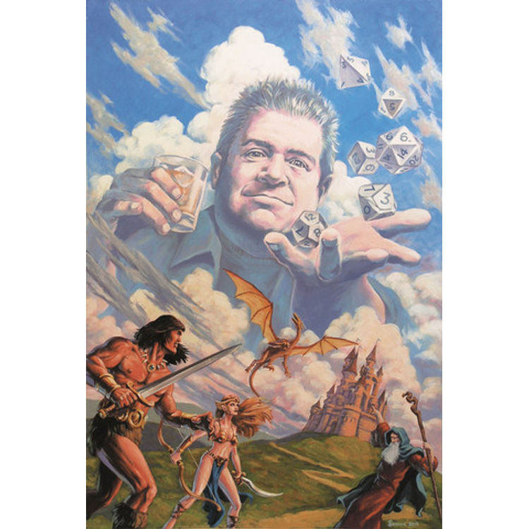 "A Pudgy God" Print by Stephen Andrade