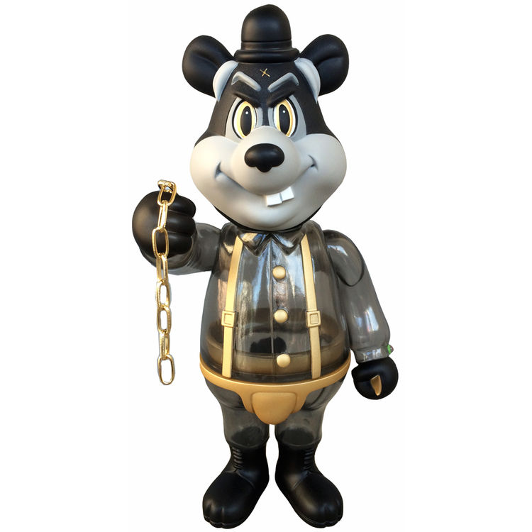A Clockwork Carrot Dim - Haunted Edition ( Gold Chain ) by Frank Kozik