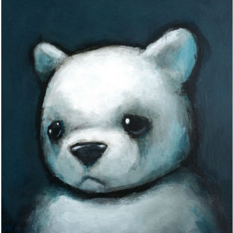 Sad Bear by Luke Chueh
